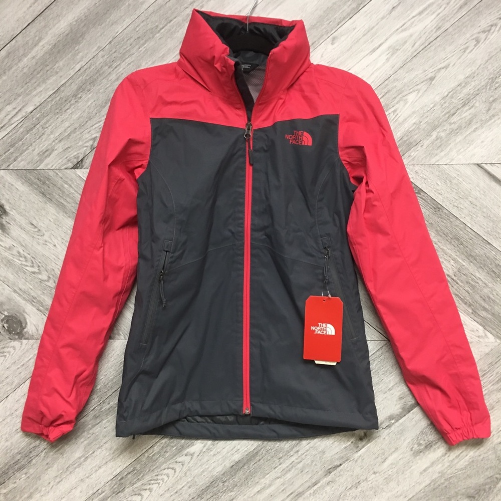 The North Face | Resolve Plus Jacket Pink & Grey - Picture 2 of 7